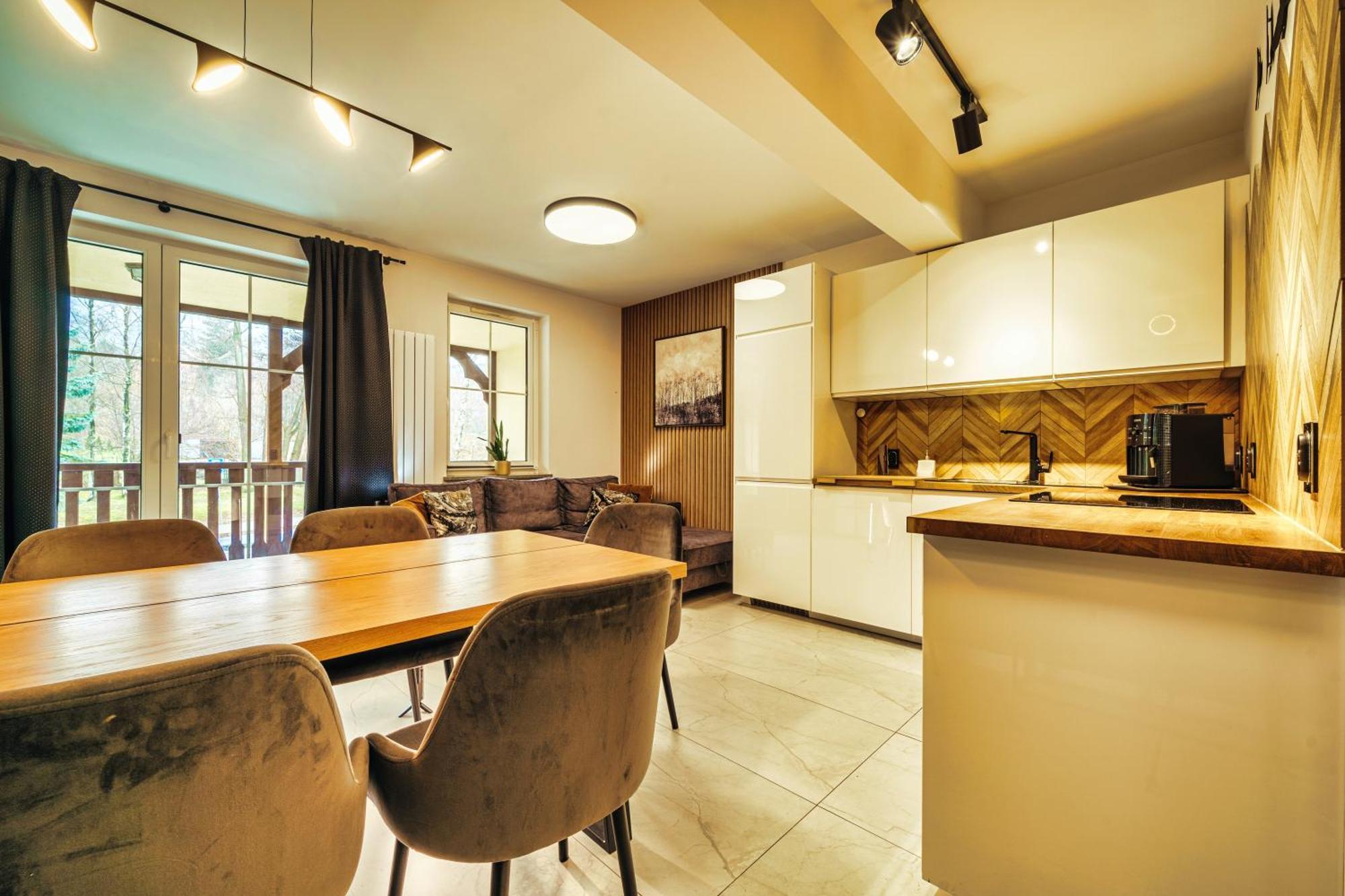Kwarc G2 - Apartament Rodzinny - Prywatna Sauna Świeradów-Zdrój Exteriör bild